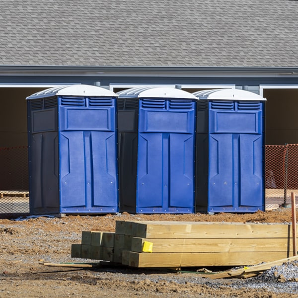 are there different sizes of portable toilets available for rent in Chalfant Pennsylvania